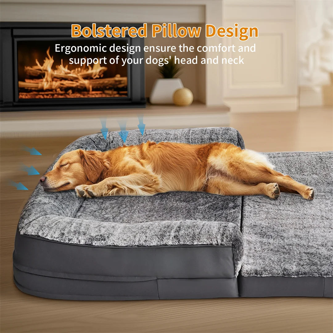 180cm Long Human-Size Giant Dog Bed Orthopedic