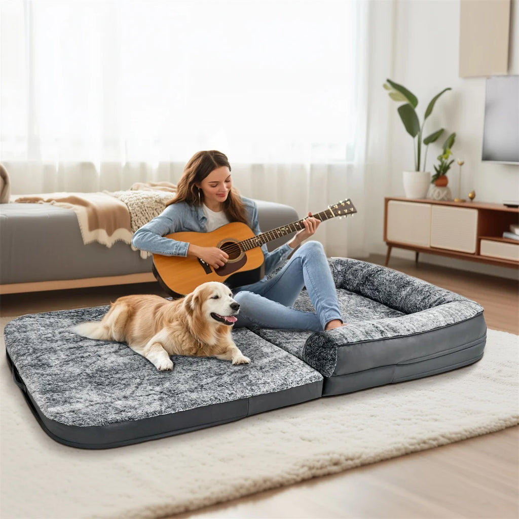 180cm Long Human-Size Giant Dog Bed Orthopedic