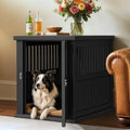 Furniture-Style Dog Crate Nightstand,