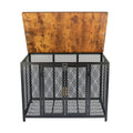 2 in 1 Wooden Dogs Cage & Decorative End Table