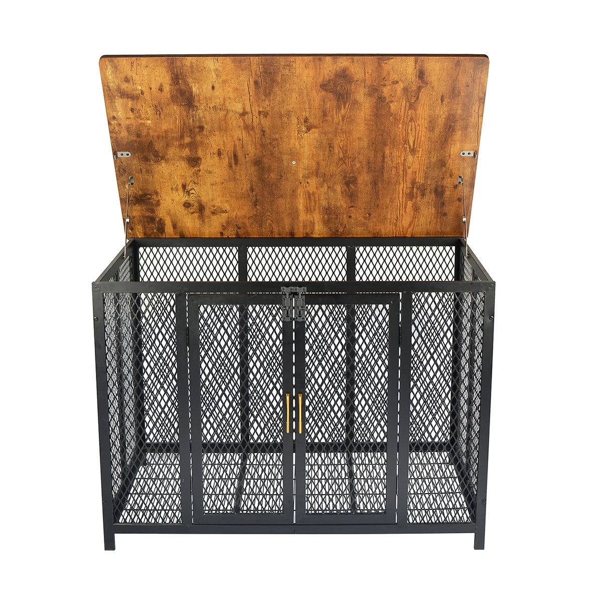 2 in 1 Wooden Dogs Cage & Decorative End Table