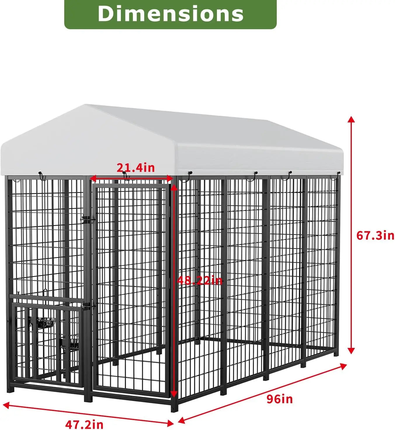 Heavy Duty Outdoor Dog Kennel