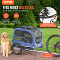 100lbs Pet Cart Bicycle Carrier Dog Bike Trailer